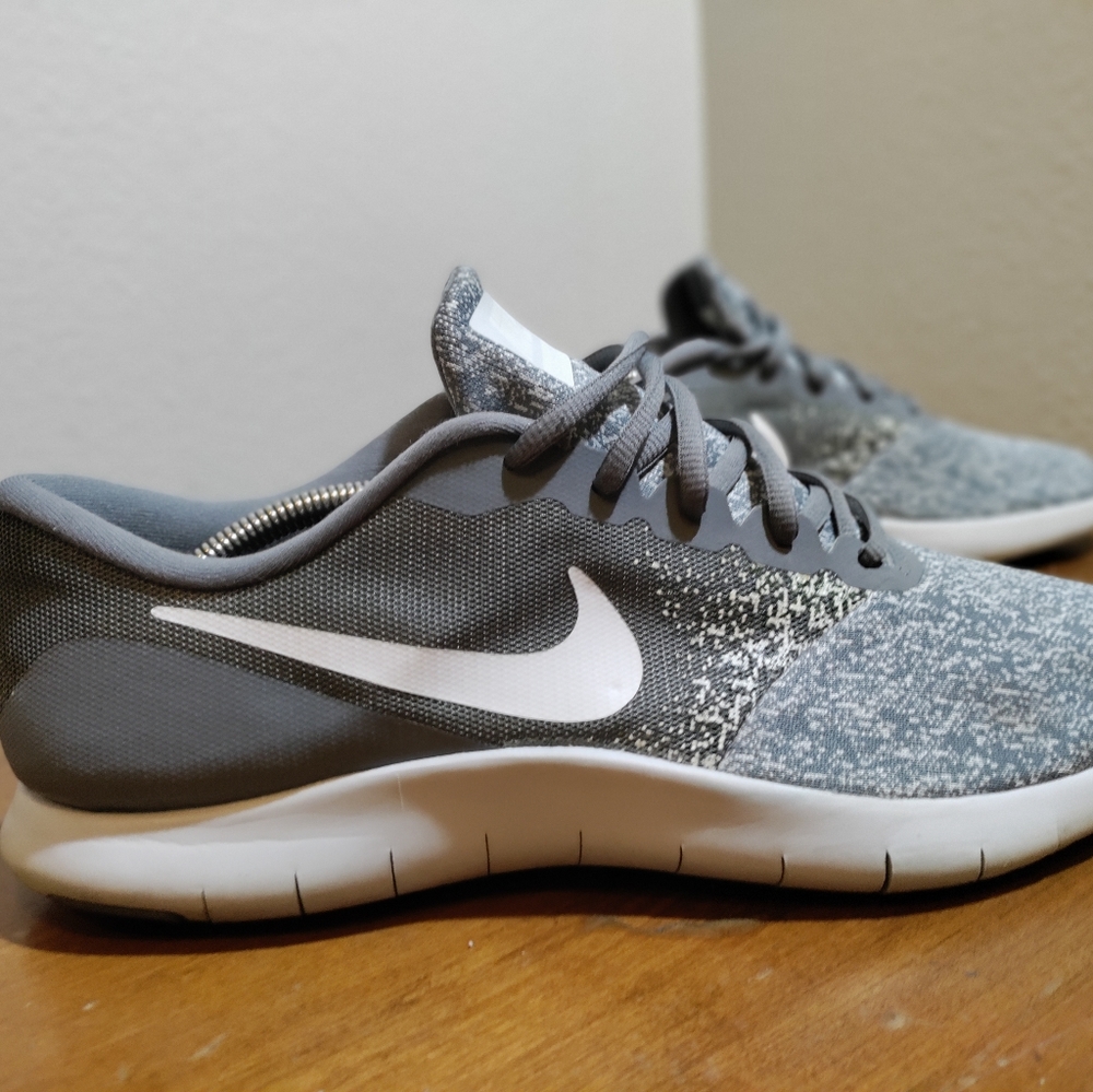 Nike Flex Contact Running Shoes Cool Grey/University Gray Men's 12 908983-011